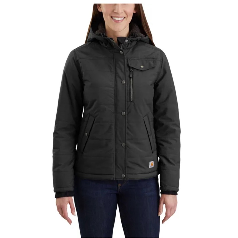 LAST CHANCE CLOSET CLOSING Carhartt Women’s Utility Jacket Water Repellent Black